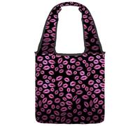 lcndlsoe Borsa tote in tela, borsa a tracolla da donna con villaggio della città vecchia pesca scene di vita per lavoro shopping palestra, Multicolore 8., 14.1x14.9in/36x38cm