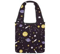lcndlsoe Borsa tote in tela, borsa a tracolla da donna con villaggio della città vecchia pesca scene di vita per lavoro shopping palestra, Multicolore 3, 14.1x14.9in/36x38cm
