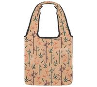 lcndlsoe Borsa tote in tela, borsa a tracolla da donna estiva con frutta kiwi, fenicottero, pera, per lavoro, shopping, palestra, Multicolore 6., 14.1x14.9in/36x38cm