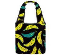 lcndlsoe Borsa tote in tela, borsa a tracolla da donna estiva con frutta kiwi, fenicottero, pera, per lavoro, shopping, palestra, Multicolore 10., 14.1x14.9in/36x38cm