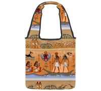 lcndlsoe Borsa tote in tela, borsetta, da donna, con aurora, verde, per lavoro, shopping, palestra, Multicolore 14., 14.1x14.9in/36x38cm