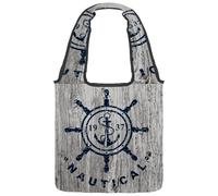lcndlsoe Borsa tote in tela, borsetta, da donna, con aurora, verde, per lavoro, shopping, palestra, Multicolore 10., 14.1x14.9in/36x38cm