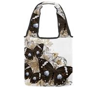 lcndlsoe Borsa tote in tela, borsetta, da donna, con aurora, verde, per lavoro, shopping, palestra, Multicolore 8., 14.1x14.9in/36x38cm