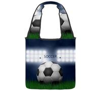lcndlsoe Borsa tote in tela, con fiamme volanti, palla da baseball, borsa a tracolla da donna, per lavoro, shopping, palestra, Multicolore 3, 14.1x14.9in/36x38cm