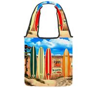 lcndlsoe Borsa tote in tela, da donna, con chiave di violino e note musicali, borsa a tracolla per lavoro, shopping, palestra, Multicolore 8., 14.1x14.9in/36x38cm