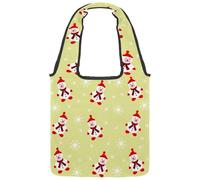 lcndlsoe Borsa tote in tela, graziosa borsa a tracolla da donna con rana che strizza l'occhio per lavoro, shopping, palestra, Multicolore 8., 14.1x14.9in/36x38cm