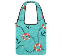 lcndlsoe Borsa tote in tela, motivo a squame di pesce e unicorno brillante, colore magico, motivo sirena, borsa a tracolla da donna per lavoro, shopping, palestra, Multicolore 14., 14.1x14.9in/36x38cm