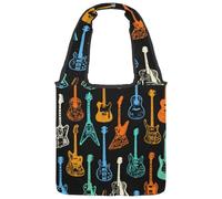 lcndlsoe Borsa tote in tela, motivo albero fiorito primaverile, uccelli, fiori, borsa a tracolla da donna per lavoro, shopping, palestra, Multicolore 8., 14.1x14.9in/36x38cm