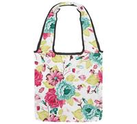 lcndlsoe Borsa tote in tela, motivo albero fiorito primaverile, uccelli, fiori, borsa a tracolla da donna per lavoro, shopping, palestra, Multicolore 12., 14.1x14.9in/36x38cm