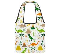 lcndlsoe Borsa tote in tela, motivo anemoni e fiori, borsa a tracolla da donna per lavoro, shopping, palestra, Multicolore 6., 14.1x14.9in/36x38cm