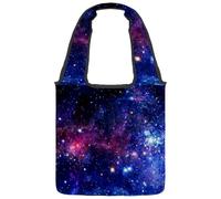 lcndlsoe Borsa tote in tela, motivo anemoni e fiori, borsa a tracolla da donna per lavoro, shopping, palestra, Multicolore 7, 14.1x14.9in/36x38cm