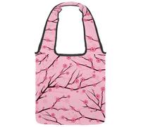 lcndlsoe Borsa tote in tela, motivo anemoni e fiori, borsa a tracolla da donna per lavoro, shopping, palestra, Multicolore 13, 14.1x14.9in/36x38cm