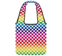 lcndlsoe Borsa tote in tela, motivo anemoni e fiori, borsa a tracolla da donna per lavoro, shopping, palestra, Multicolore 14., 14.1x14.9in/36x38cm