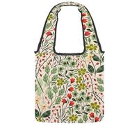 lcndlsoe Borsa tote in tela, motivo balene rosa, unicorno, sirene, narvali, delfini, borsa a tracolla da donna, per lavoro, shopping, palestra, Multicolore 14., 14.1x14.9in/36x38cm