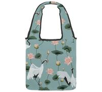 lcndlsoe Borsa tote in tela, nautica a vela con bussola, ruota, polipo, aragosta, pesce spada, borsa a tracolla da donna per lavoro, shopping, palestra, Multicolore 12., 14.1x14.9in/36x38cm