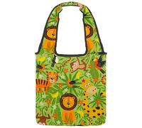 lcndlsoe Borsa tote in tela, nautica a vela con bussola, ruota, polipo, aragosta, pesce spada, borsa a tracolla da donna per lavoro, shopping, palestra, Multicolore 11, 14.1x14.9in/36x38cm