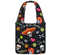 lcndlsoe Borsa tote in tela, nautica a vela con bussola, ruota, polipo, aragosta, pesce spada, borsa a tracolla da donna per lavoro, shopping, palestra, Multicolore 3, 14.1x14.9in/36x38cm