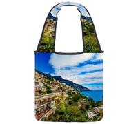 lcndlsoe Borsa tote in tela, serpente intrecciato teschi umani dadi chiave rosa diamante borsa a tracolla da donna per lavoro shopping palestra, Multicolore 7, 14.1x14.9in/36x38cm
