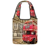 lcndlsoe Borsa tote in tela, stile vintage, con mappa dell'atlante del mondo pirata e avventure, borsa a tracolla da donna per lavoro, shopping, palestra, Multicolore 5., 14.1x14.9in/36x38cm
