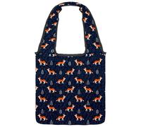lcndlsoe Borsa tote in tela, vintage Let's Go for a Ride bicicletta floreale borsa a tracolla da donna per lavoro shopping palestra, Multicolore 14., 14.1x14.9in/36x38cm