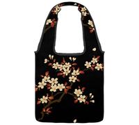 lcndlsoe Divi Tree Blue Sea Borsa a tracolla da donna in tela, per lavoro, shopping, palestra, Multicolore 8., 14.1x14.9in/36x38cm