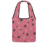 lcndlsoe Divi Tree Blue Sea Borsa a tracolla da donna in tela, per lavoro, shopping, palestra, Multicolore 4., 14.1x14.9in/36x38cm