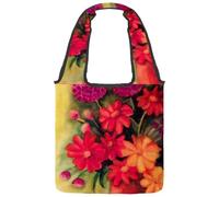 lcndlsoe Divi Tree Blue Sea Borsa a tracolla da donna in tela, per lavoro, shopping, palestra, Multicolore 5., 14.1x14.9in/36x38cm