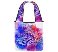 lcndlsoe Divi Tree Blue Sea Borsa a tracolla da donna in tela, per lavoro, shopping, palestra, Multicolore 12., 14.1x14.9in/36x38cm