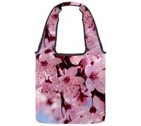 lcndlsoe Divi Tree Blue Sea Borsa a tracolla da donna in tela, per lavoro, shopping, palestra, Multicolore 9, 14.1x14.9in/36x38cm