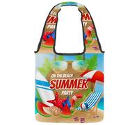 lcndlsoe Hello Summer Fruits - Borsa a tracolla in tela, da donna, per lavoro, shopping, palestra, Multicolore 12., 14.1x14.9in/36x38cm