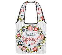 lcndlsoe Home Sweet Home, borsa a tracolla da donna, in tela, per lavoro, shopping, palestra, Multicolore 5., 14.1x14.9in/36x38cm