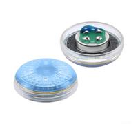 LCP Diaframma Wired Earbud Parte 15.4mm Carbon Coated | Design trasparente, impedenza 80 ohm, testa piatta, ideale per progetti fai da te, aspetto moderno