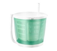 LCPKUTTR 2 in 1 Manual Mini Washing Machine, Portable Hand-Crank Laundry Washer & Spin Dryer for Small Clothes, Lightweight kbfd-1109