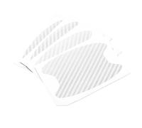 LCQSYE Accessorio Maniglia 4 pezzi/set modanature per auto adesivi in fibra di carbonio per porte, resistenti ai graffi, pellicola protettiva per maniglia auto Interno Auto Maniglia(Frame LHD)