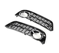 LCQSYE Griglia Auto Ventilazione Griglie di Ricambio per fari fendinebbia Inferiori del paraurti Anteriore, 2 Pezzi, Adatte per Audi A5 2008, 2009, 2010 e 2011. Griglie Anteriori e per radiatori Auto
