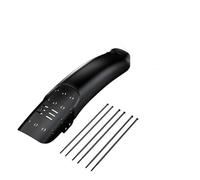 LCQSYE Parafango Parafango Anteriore Universale per Bici con Guscio Duro 1/2 Pezzi per MTB Bici da Strada parafango per Ruota di Bicicletta parafango Bici(1Piece)