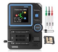 LCR Meter, Riconoscimento Automatico Supporta La Decodifica A Infrarossi Protezione Contro Le Bruciature Per Testare Condensatori, Resistori, Mosfet E Altri Componenti Elettronici LCR-P1