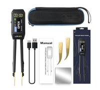 LCR Meter Tester Smart Bridge Tweezer Kit LCR Digital Bridge Tester LCR Misuratore di Resistenza Induttanza Capacità Test Componenti (LCR-ST1 Tweezer Bridge)
