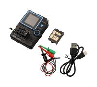 LCR-P1 Transistor Tester LCR ESR Meter Per Diodo Triodo Capacità Resistenza Decoder Infrarossi, 0.01Ω-50MΩ, 25PF-100mF, Display 1.44 Pollici, USB-C