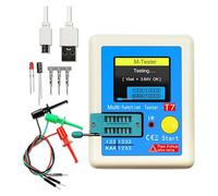 LCR-T7 Display colorato multifunzionale TFT retroilluminato Transistor Tester for diodo triodo condensatore resistore transistor