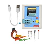 LCR-T7 Transistor Tester Multifunzione TFT 1.8" Transistor Tester Display grafico a colori Transistor Meter con spegnimento automatico per transistor resistore condensatore triodo a diodi