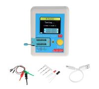 LCR-TC1 LCR-T7 LCD Display Multimetro Transistor Tester Diodo Triodo Condensatore Resistenza Tester ESR LCR NPN PNP MOSFET COD(LCR-T7)