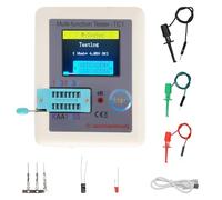 LCR-TC1 Tester Transistor AYWHP LCR-TC1 Tester per condensatori LCR meter con display a colori da 1,8'' per diodi triodi Condensatore ESR NPN PNP MOSFET