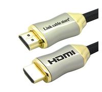 LCS ORION XS, Cavo HDMI 2.0 a/b (1.4 / 2.0) - UHD 4K - HDR - FULL HD 1080p - 3D - ARC - CEC - High Speed con Ethernet - cavo con schermatura tripla - CL3 Rated, 0.5 metri