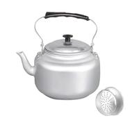 LCSVCCXA Bollitore per Tè Bollitore Portatile Teiera per Infusi Pentola Da Esterno in Alluminio con Coperchio Filtrante Adatto per Da Campo E Piani, 0.8 L