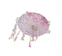 LCSVCCXA Carta Oleata Cinese-giapponese con Nappe Floreali, Oggetti di Scena per La Danza, Fiore Rosa