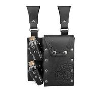 LCSVCCXA con Accessori Medievali di Halloween per Spettacoli di Cosplay, Nero