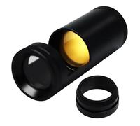 LCSVCCXA Polariscopio Portatile, Strumenti per L'identificazione delle Gemme, con Lente d'Ingrandimento Girevole in Vetro, per Gioielliere, per Identif