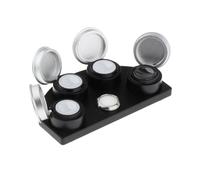 LCSVCCXA Strumento di Riparazione Del Porta-bicchieri per Olio per Orologi, Forniture Multiuso Da 4 Pezzi, Strumento per Immersione in Olio per Orologi, ARGENTO