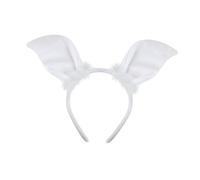 LCSVCCXA Tiara con Orecchie di Maiale Come Accessorio per Il Costume di Halloween, Bianco